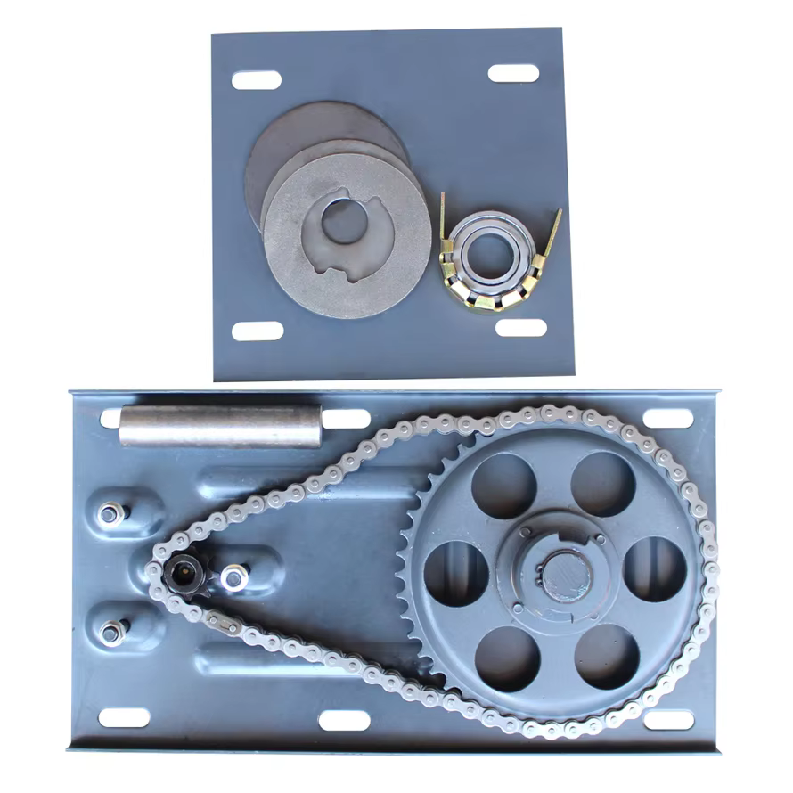 Rolling shutter motor and chain-drive components for replacement identification
