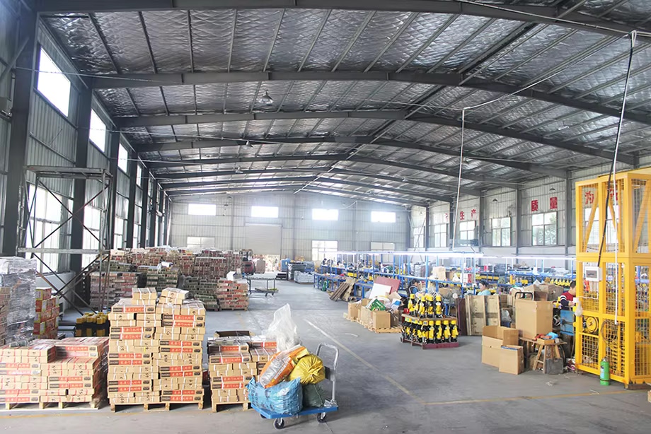 Supplied wide view of an indoor production space